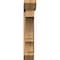 Ekena Millwork Balboa Slat Smooth Bracket w/ Offset Brace, Western Red Cedar, 7 1/2"W x 34"D x 40"H BKT0806X34X40BOA06SWR - alternate 4